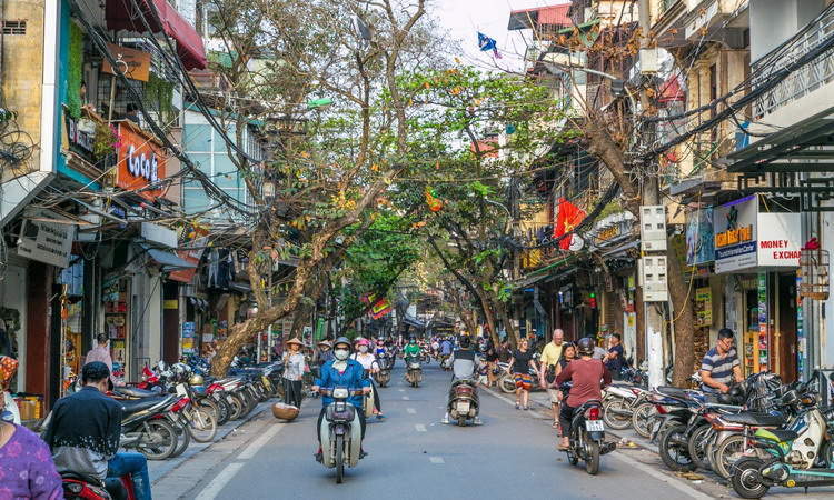 Bustling Hanoi Capital