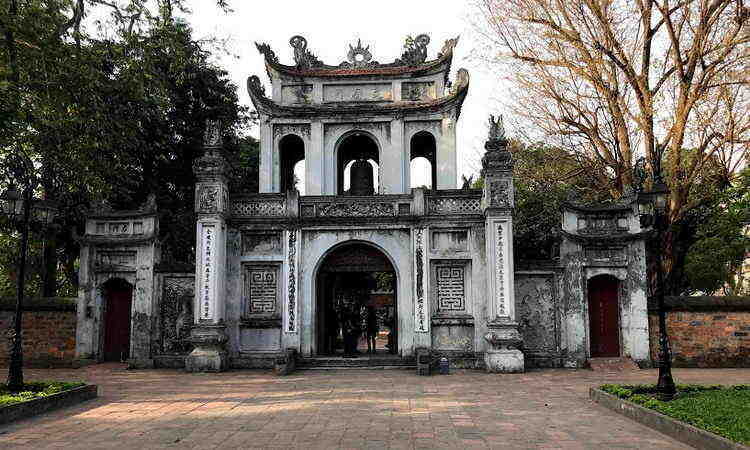 Temple Of Literature In Hanoi