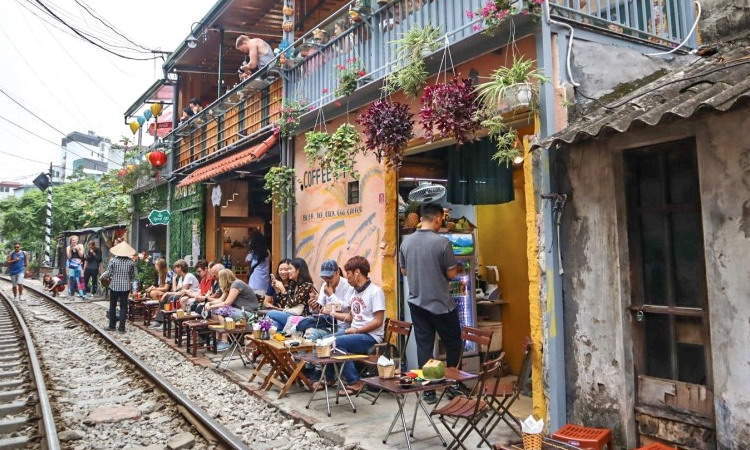 Hanoi Train Street Coffee