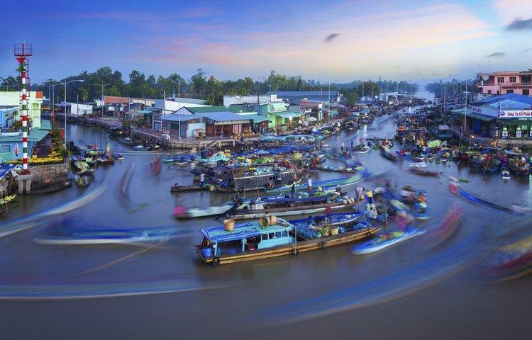 Mekong Floating Markets