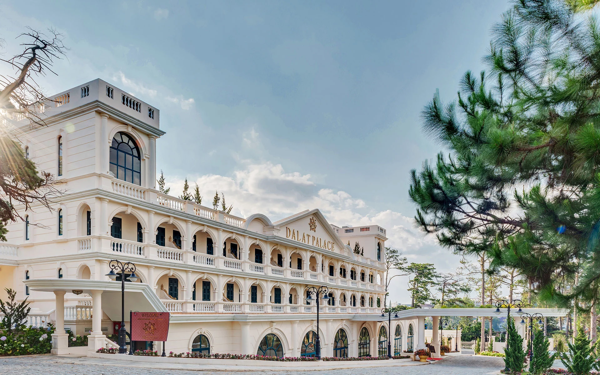 Dalat Palace offers luxurious elegance, gracious service and French colonial charm