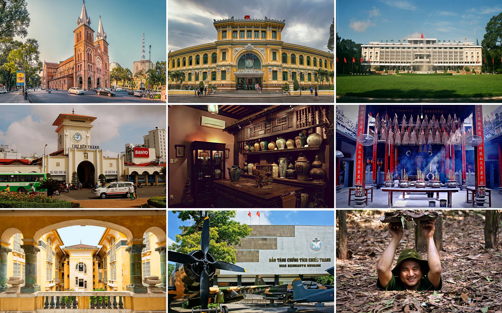 top 9 famous attractions in Ho Chi Minh City