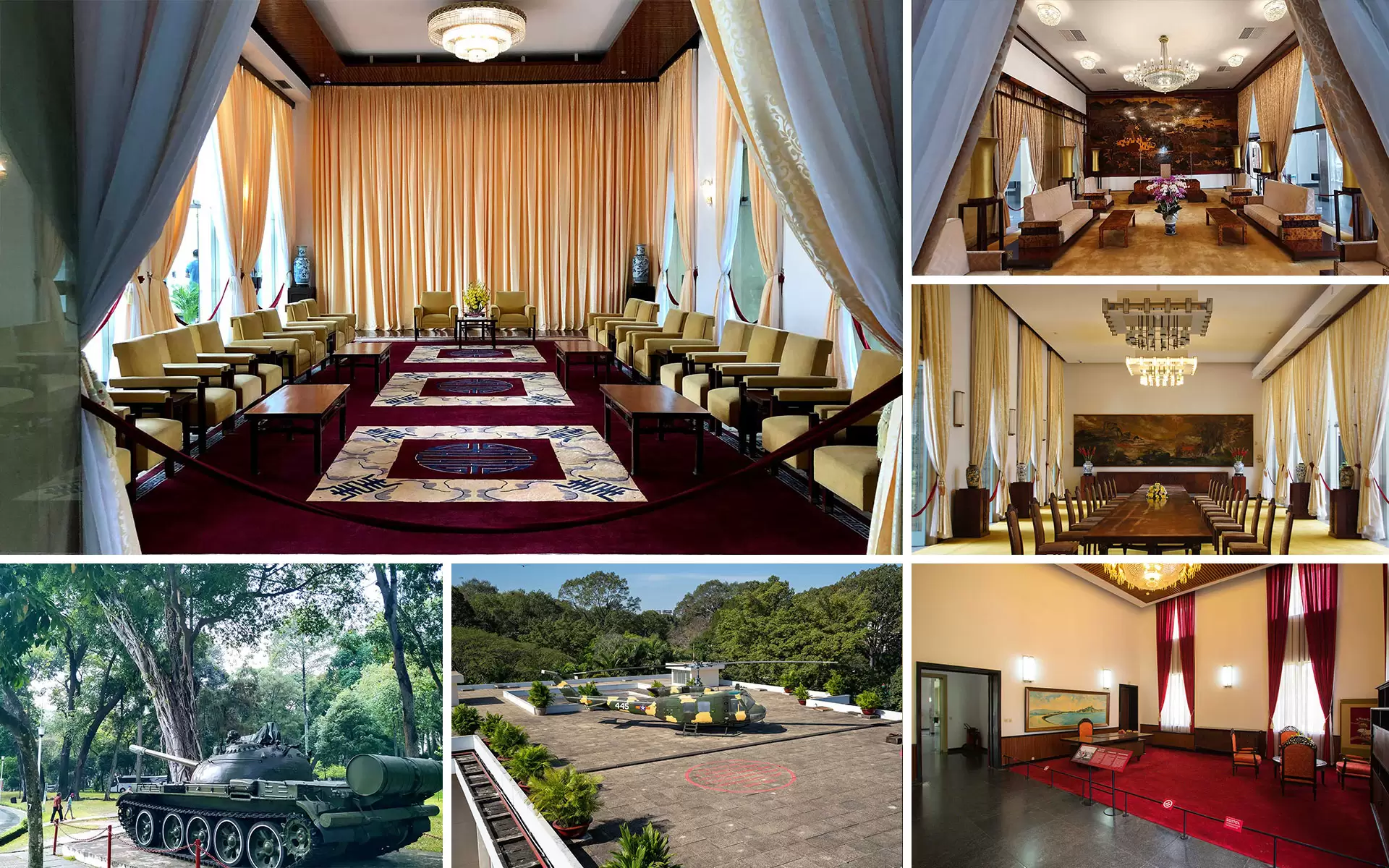 architecture of Independence Palace
