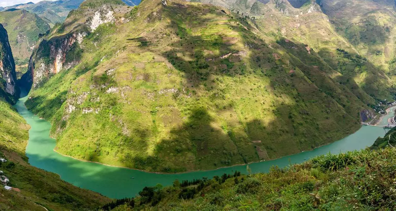 Nho Que river view from Ma Pi Leng pass
