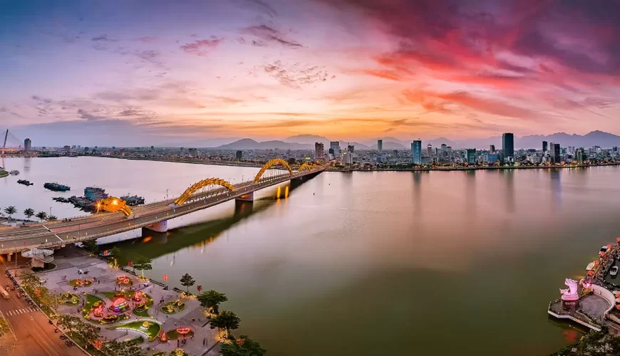 Dragon Bridge in Danang